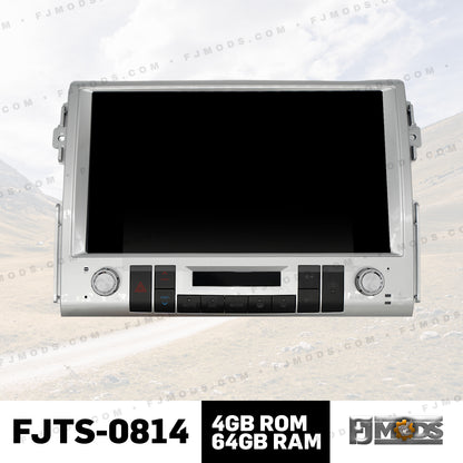 Toyota fj cruiser andriod radio FJTS-0814 4GB ROM 64GB RAM/ 6GB 128GB FREE (CAMERA INCLUDED)