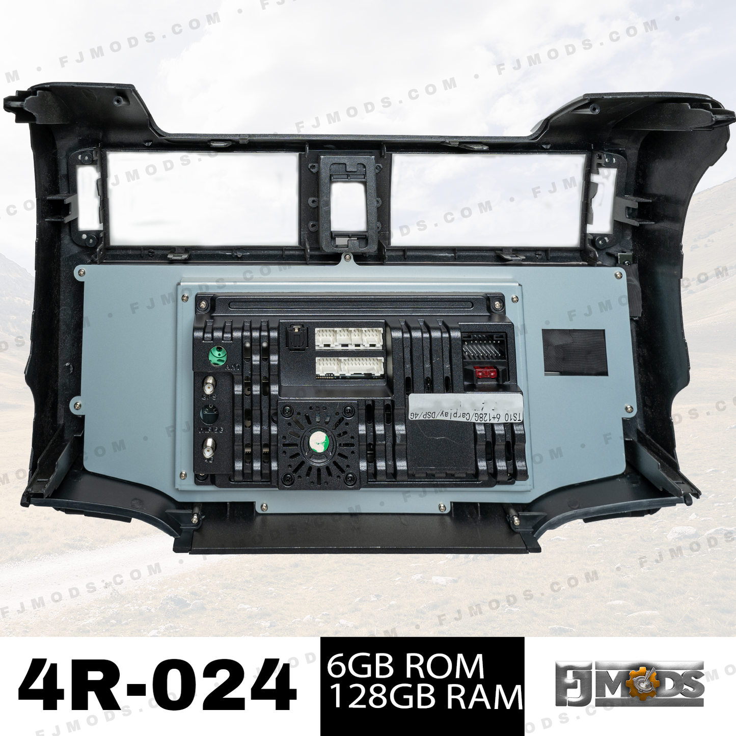 Toyota 4Runner 4R-024, 12.3 inch Android Radio-Head Unit (2014-2024) FREE (CAMERA INCLUDED)