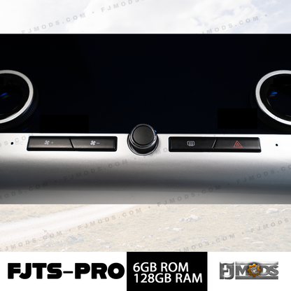 Toyota Fj Cruiser andriod radio FJTS-PRO 4GB ROM 64GB RAM/ 6GB 128GB FREE (CAMERA INCLUDED)